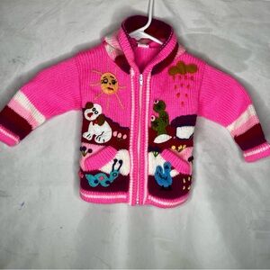 Peruvian Alpaca baby jacket